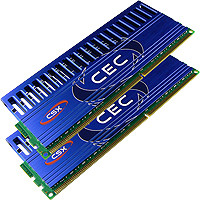 4GB 1600MHz DDR3 RAM CSX + Metal Cooler (2x2GB)