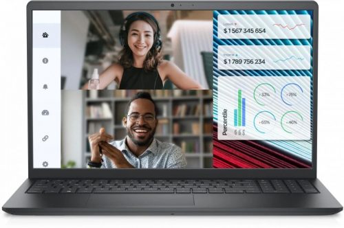 DELL Vostro 3520 Laptop Core i3 1215U 8GB 512GB SSD Linux fekete (N5360PVNB3520EMEA01_UBU)