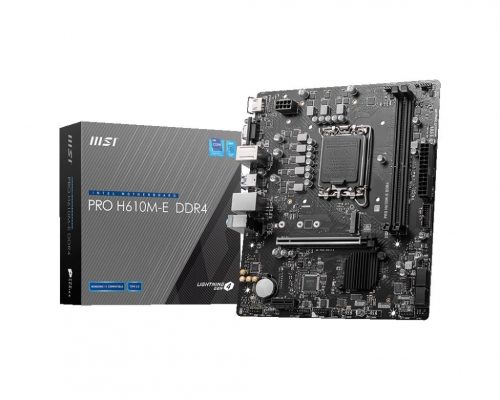 MSI PRO H610M-E DDR4 alaplap