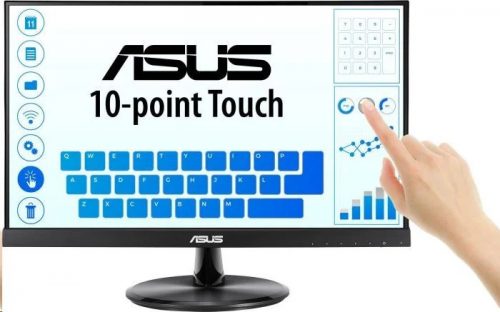 22" ASUS VT229H LED érintőképernyős monitor fekete